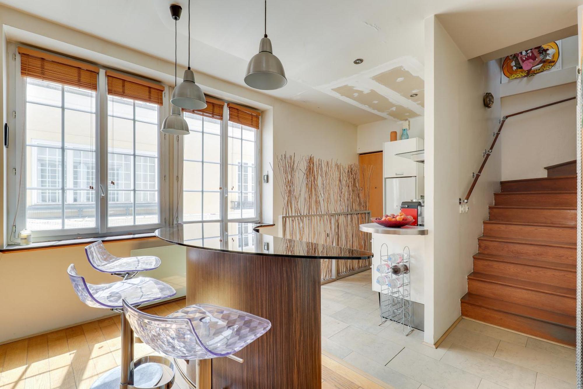 Duplex Calme Et Lumineux Au Coeur De Bastille París Exterior foto