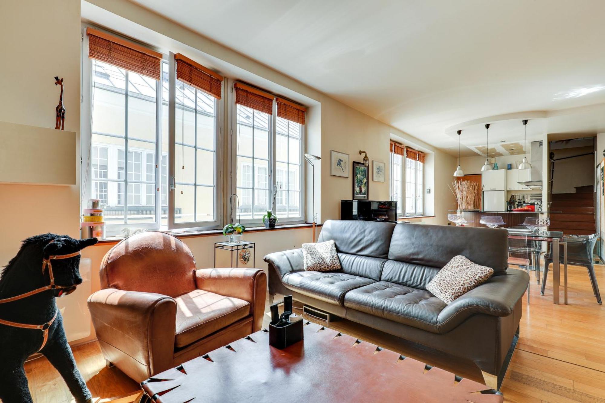 Duplex Calme Et Lumineux Au Coeur De Bastille París Exterior foto